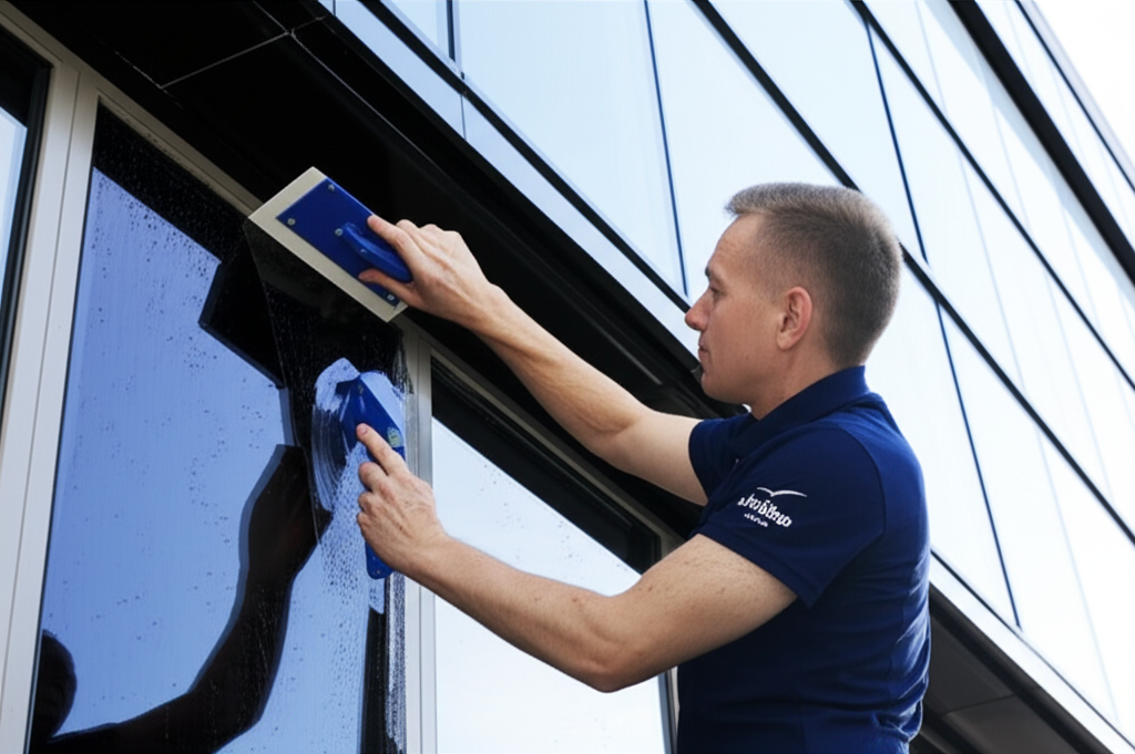 Professional window film installation